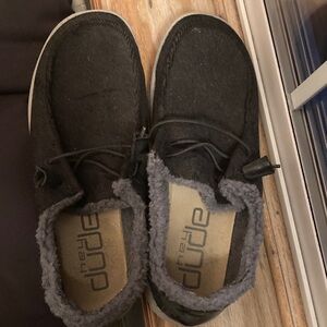 Hey Dude Charcoal and Ash Casual Shoes